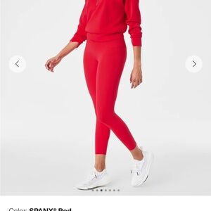 SPANX Vibrant Red Leggings for Women